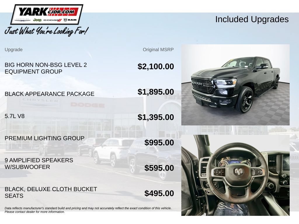 Certified 2019 RAM 1500 Big Horn AWD/4WD image 6