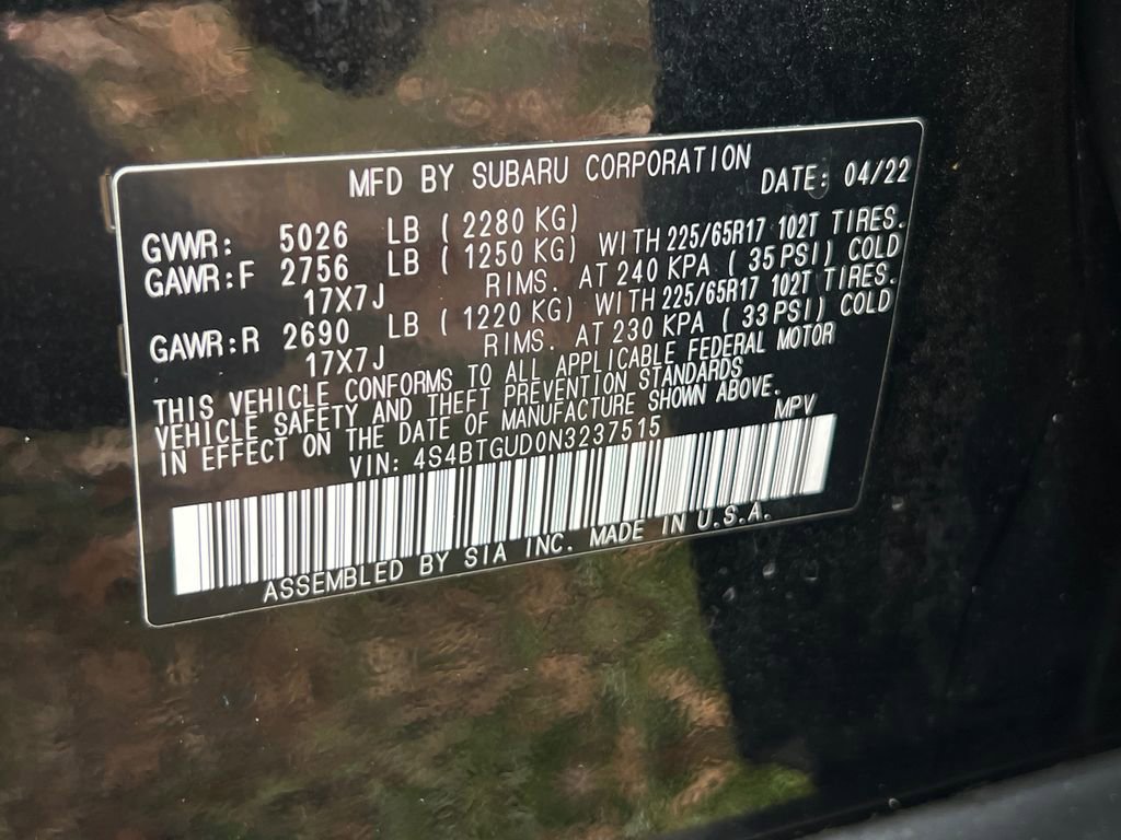 Certified 2022 Subaru Outback Wilderness image 32