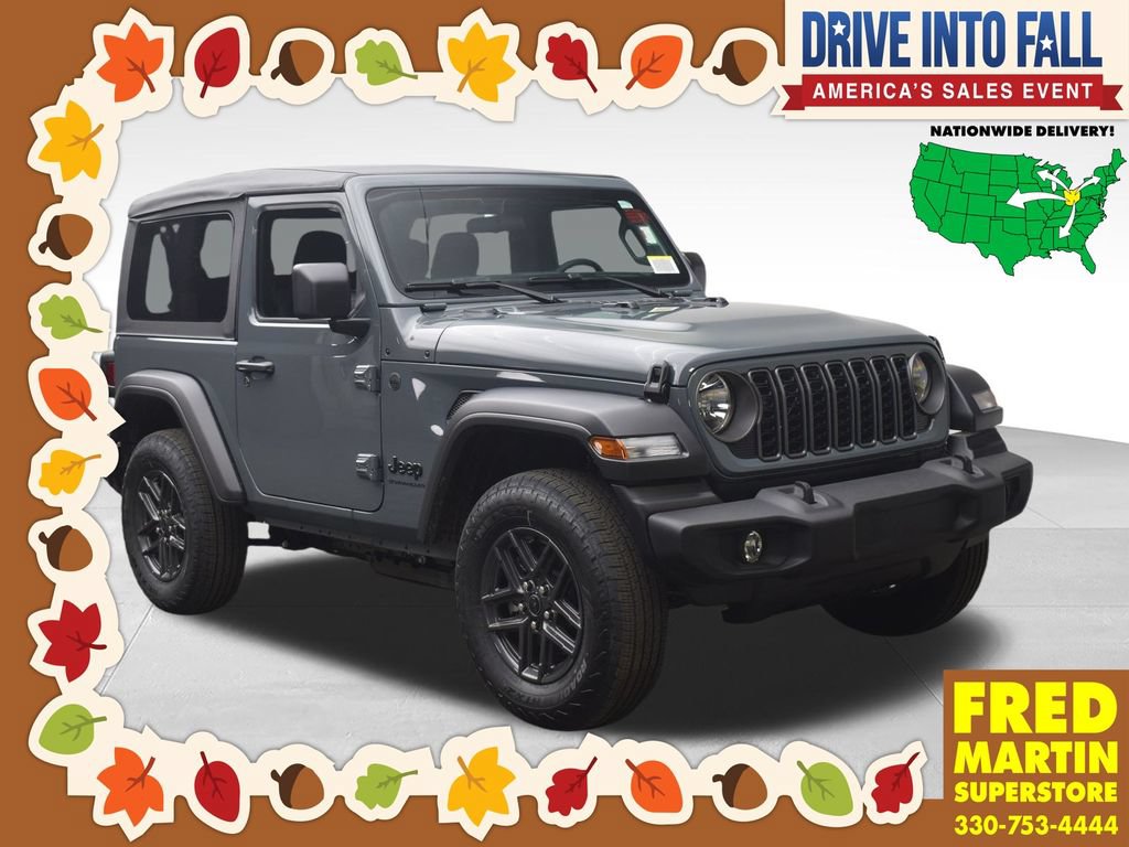 New 2026 Jeep Wrangler Sport AWD/4WD 360° Tour