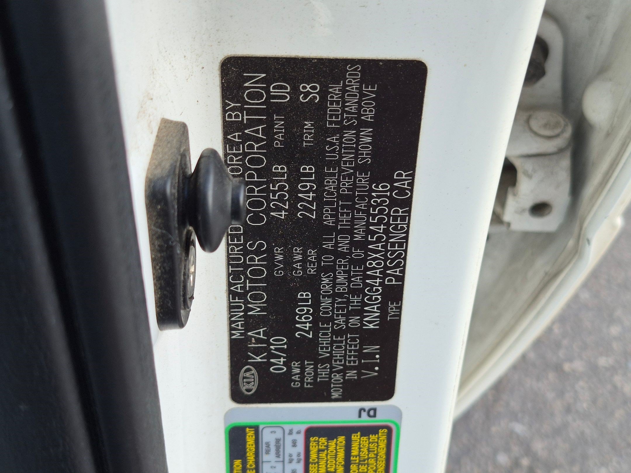 Used 2010 Kia Optima LX FWD image 34