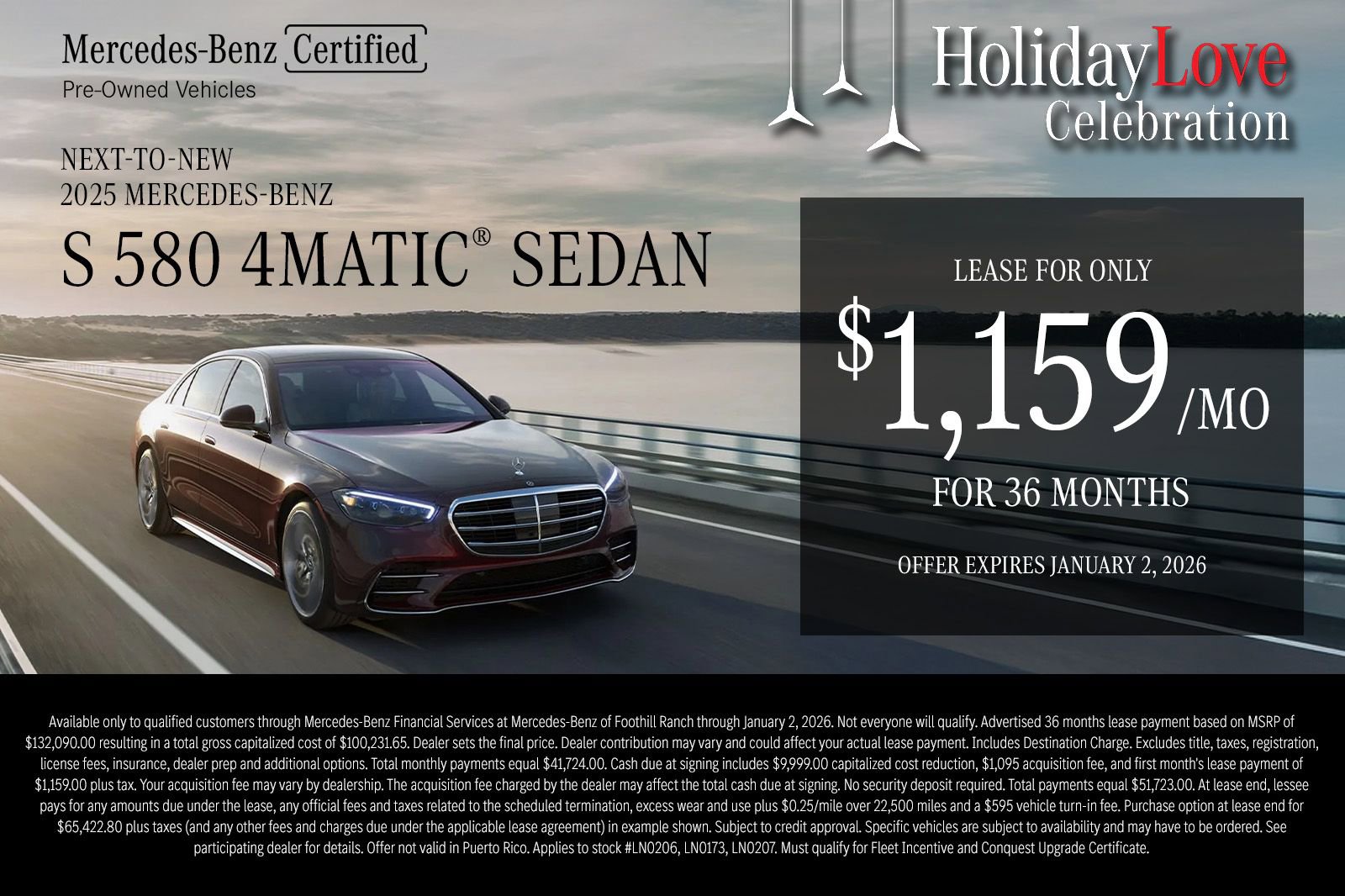 New 2025 Mercedes-Benz S 580 4MATIC Sedan image 4