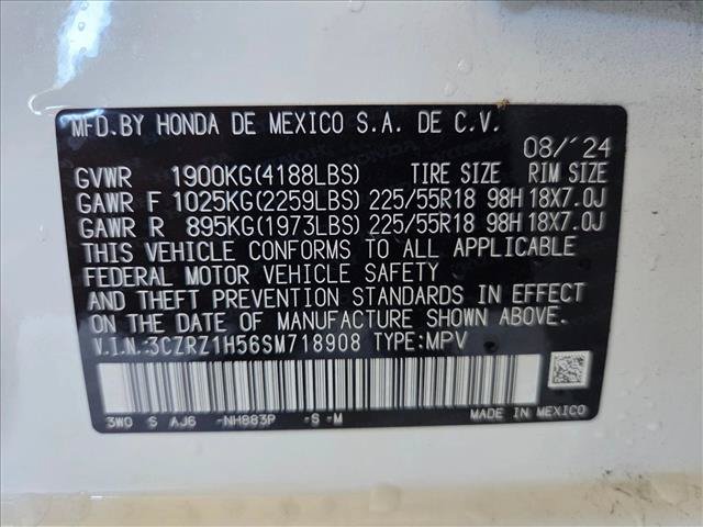 Used 2025 Honda HR-V Sport image 24