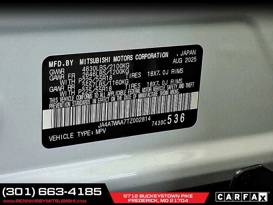 New 2026 Mitsubishi Eclipse Cross SE image 18