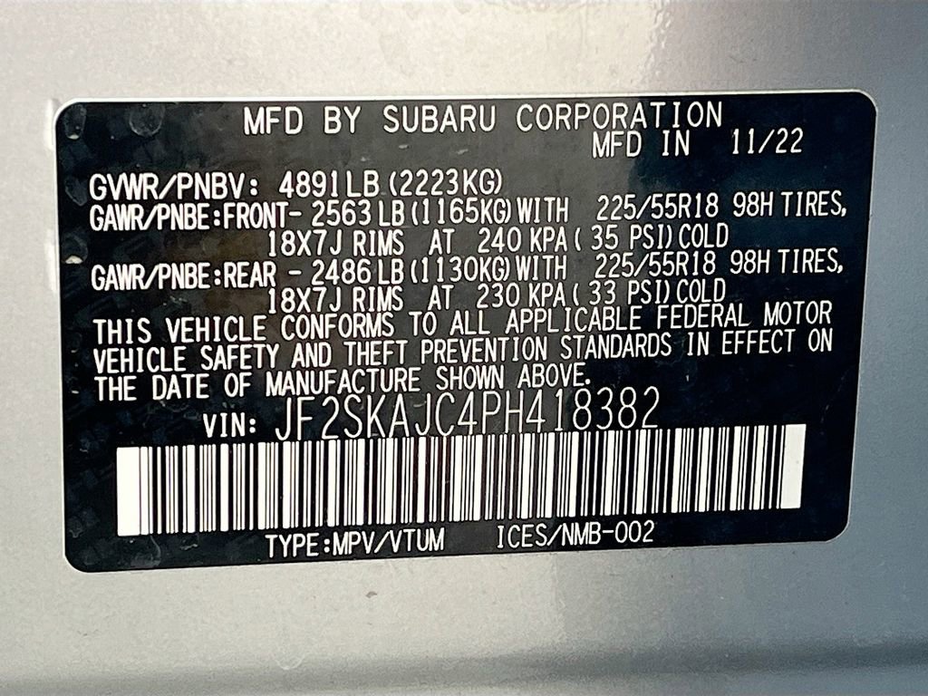 Used 2023 Subaru Forester Sport image 33