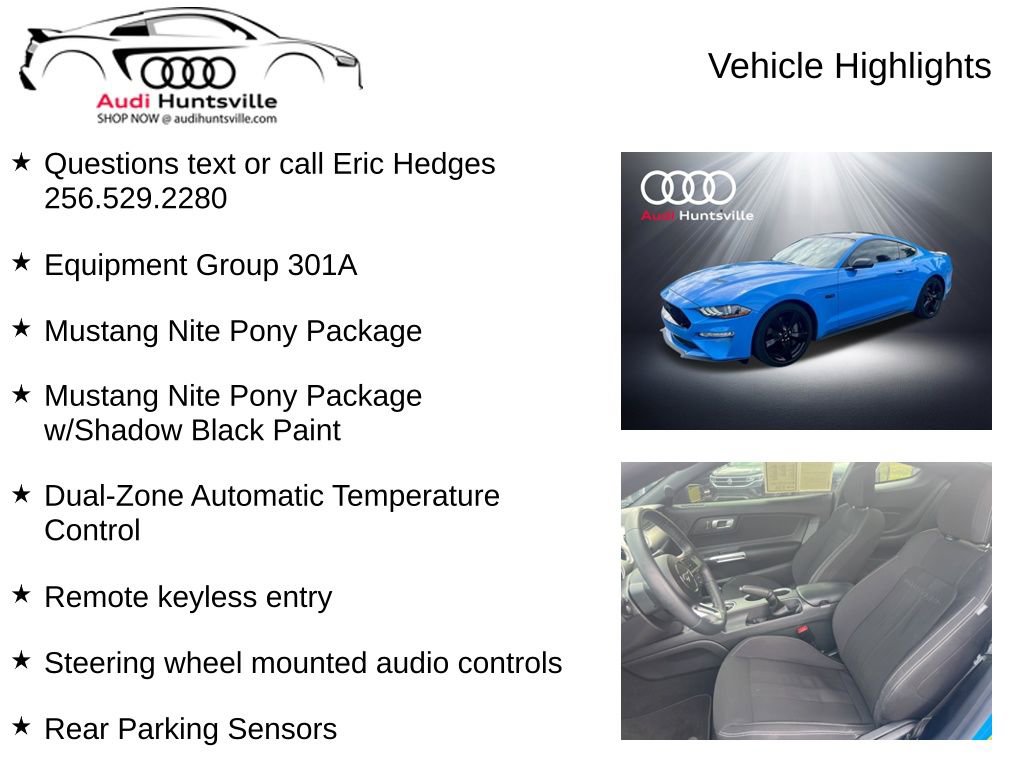 Used 2023 Ford Mustang GT w/ Equipment Group 301A RWD image 6