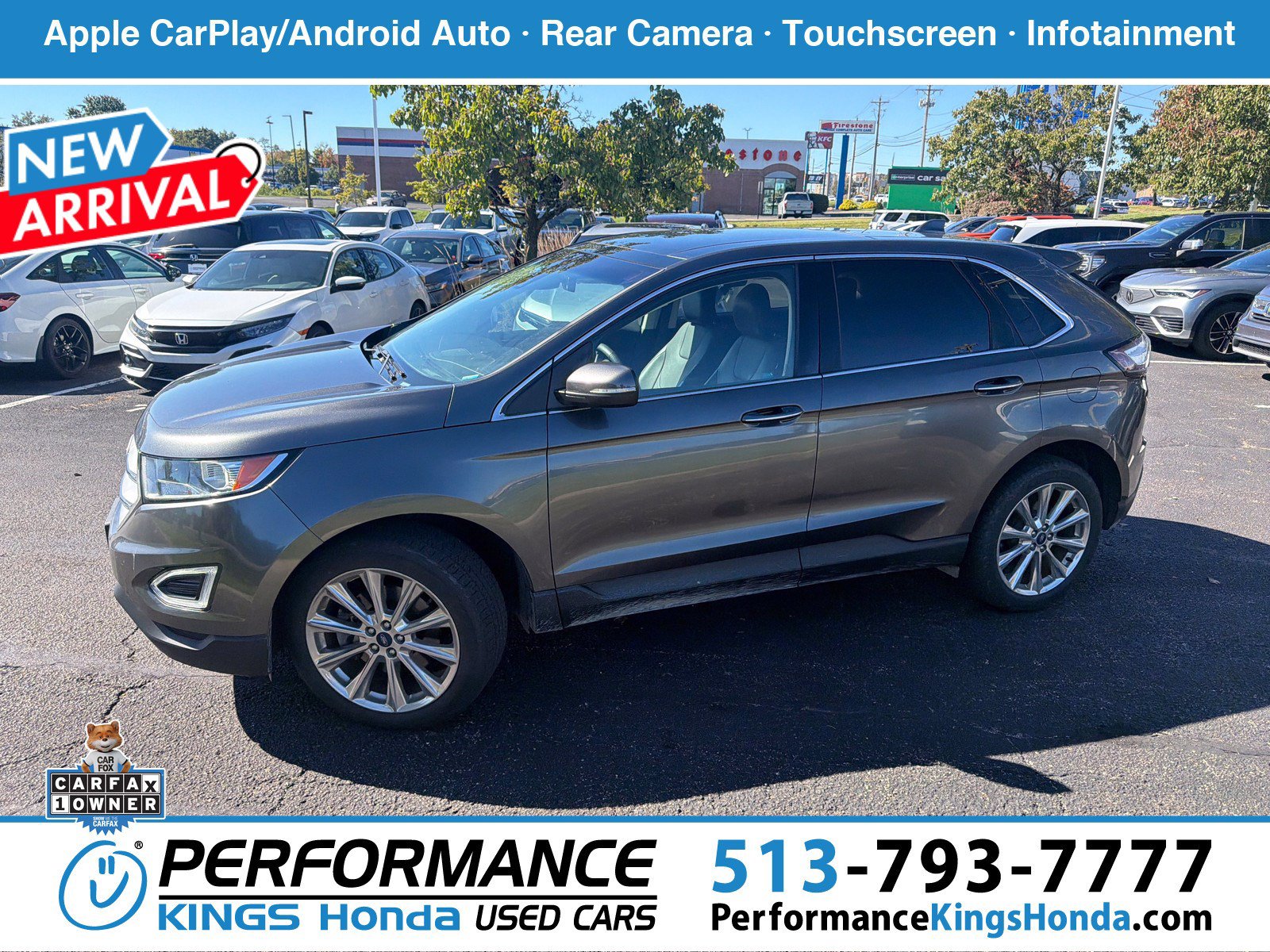 Used 2018 Ford Edge Titanium w/ Equipment Group 301A AWD/4WD image 1