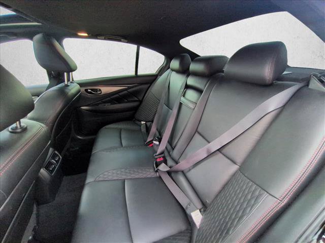 Used 2019 INFINITI Q50 Red Sport 400 w/ Sensory Package RWD image 18