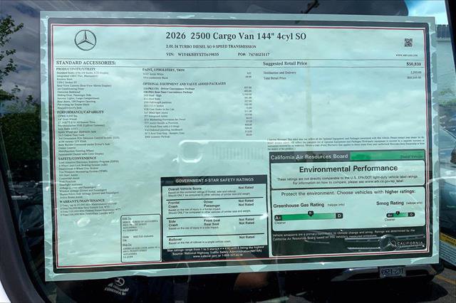 New 2026 Mercedes-Benz Sprinter 2500 image 34