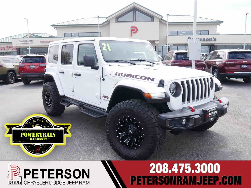 Certified 2021 Jeep Wrangler Unlimited Rubicon image 1