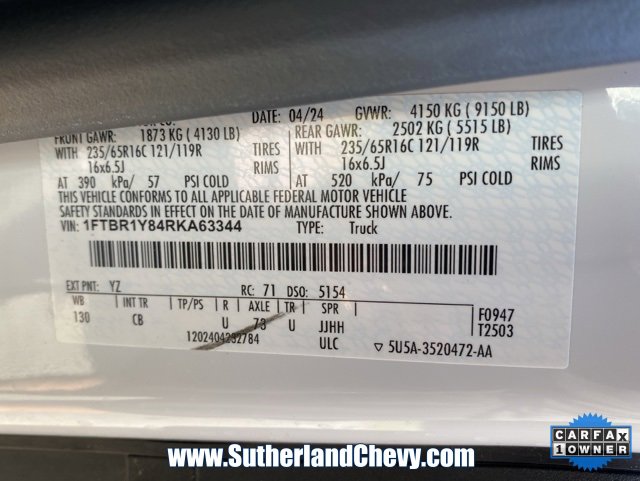 Used 2024 Ford Transit 250 Base w/ Exterior Upgrade Package image 35