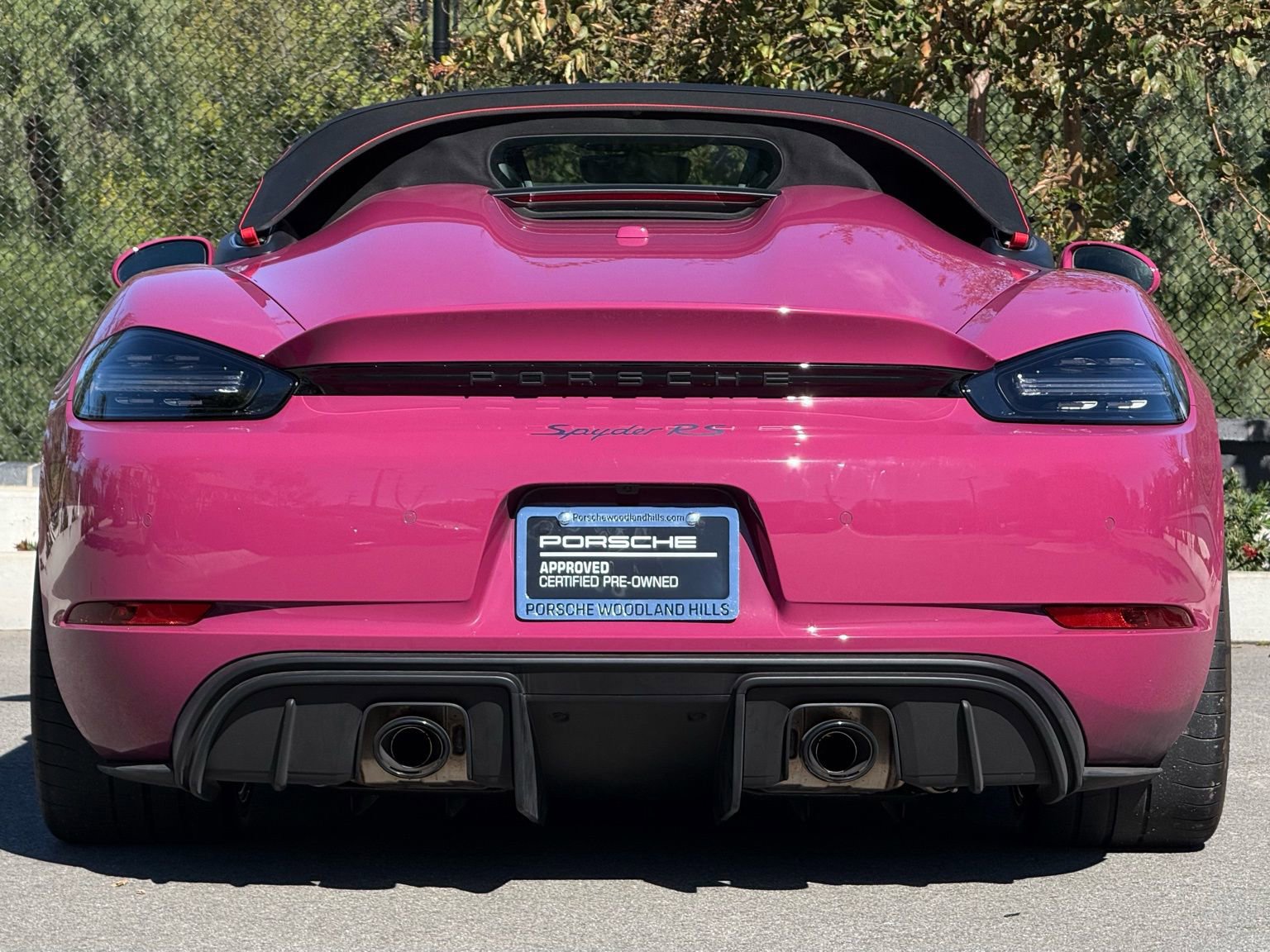 Certified 2024 Porsche 718 Boxster Spyder RS image 6