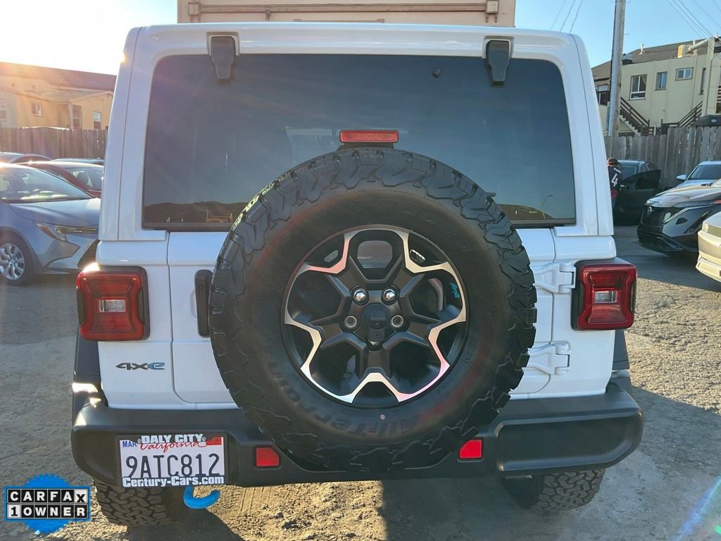 Used 2022 Jeep Wrangler Unlimited Rubicon 4xe w/ Cold Weather Group image 4