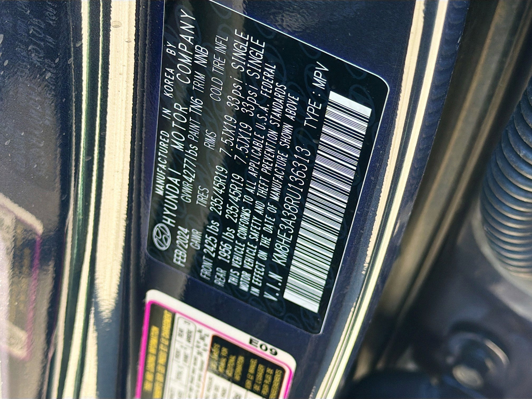 Used 2024 Hyundai Kona Limited image 43