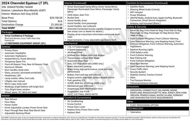 Used 2024 Chevrolet Equinox LT image 5