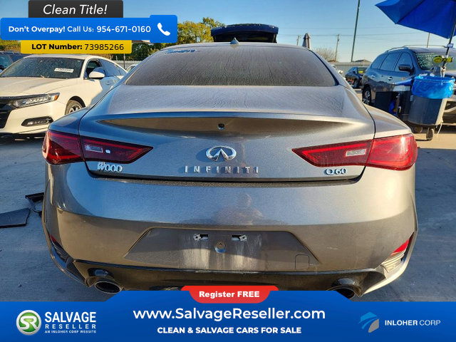 Used 2018 INFINITI Q60 3.0t Luxe RWD image 8
