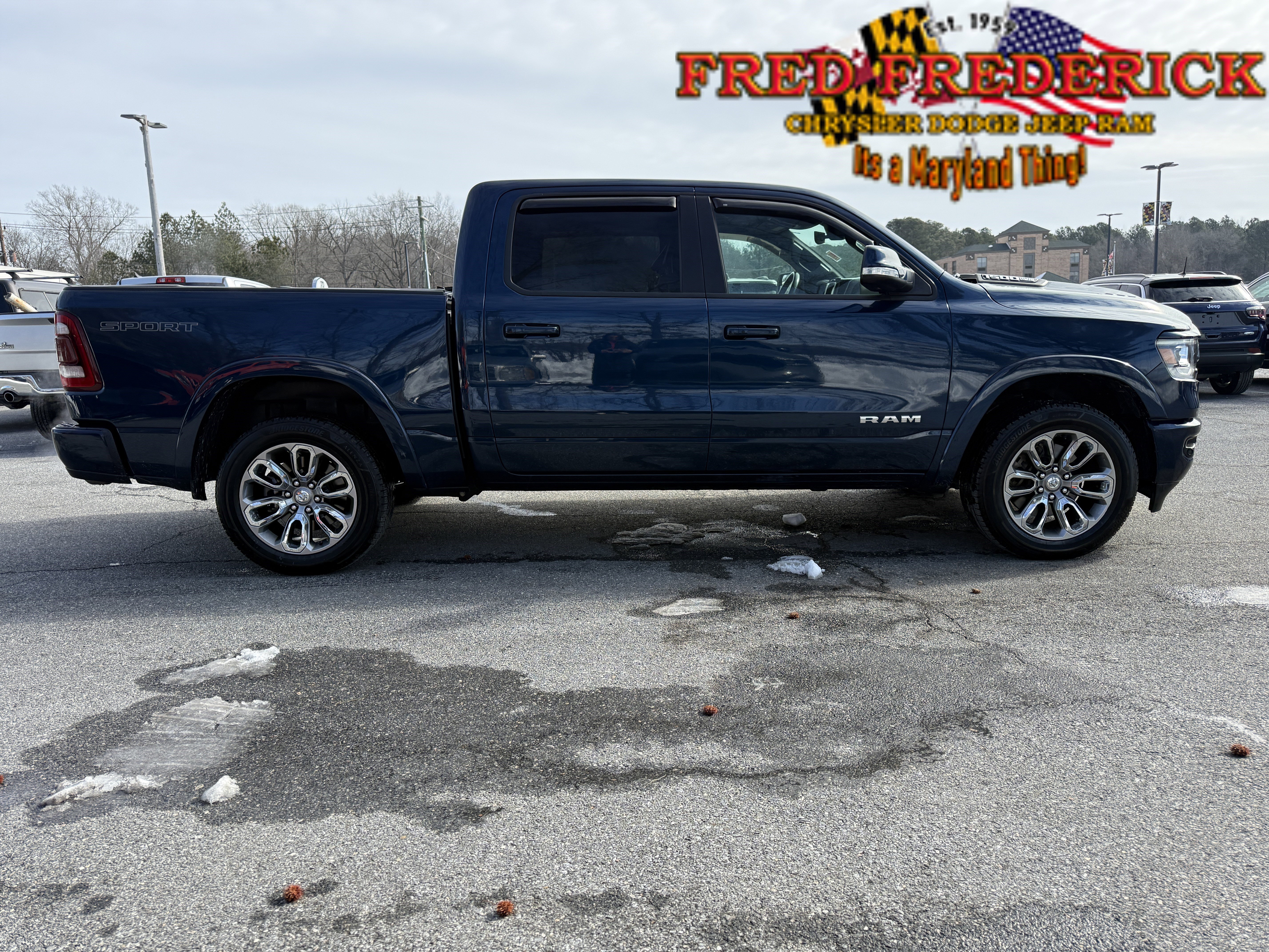 Used 2021 RAM 1500 Laramie w/ Sport Appearance Package image 9