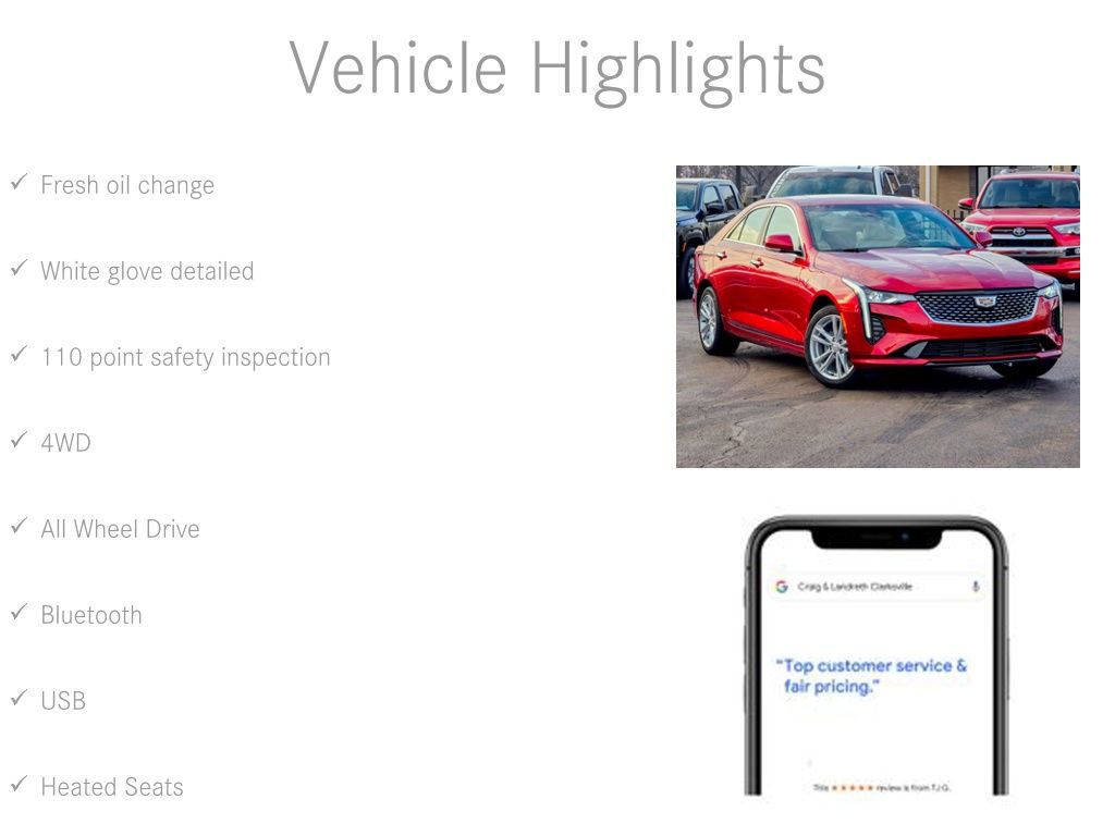 Used 2025 Cadillac CT4 Luxury image 6