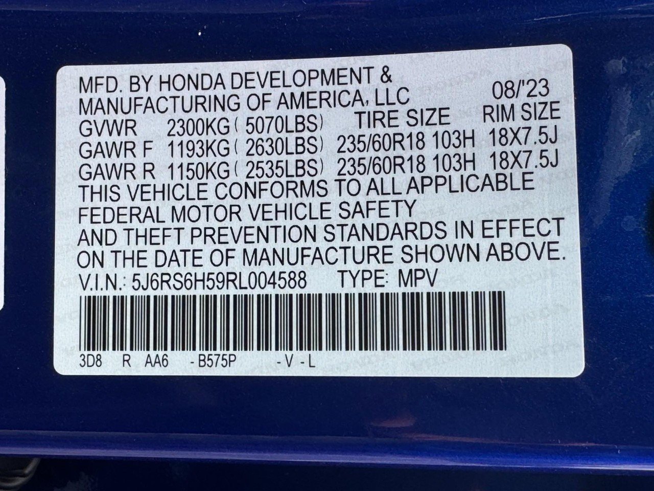 Certified 2024 Honda CR-V Sport image 26
