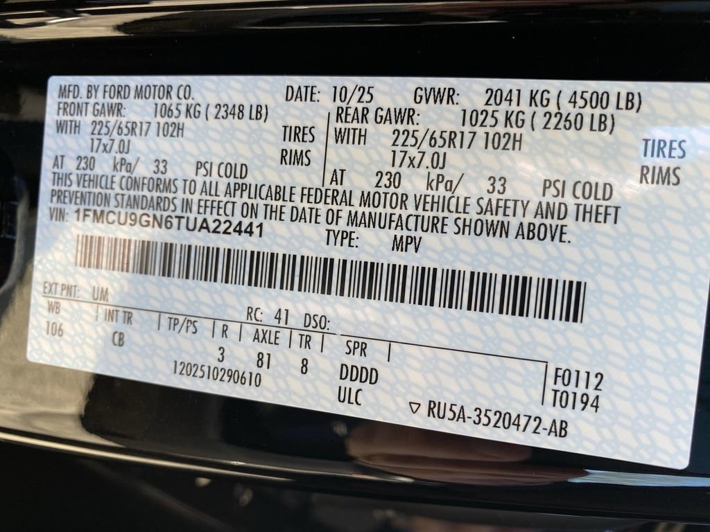 New 2026 Ford Escape Active w/ Cold Weather Package image 43