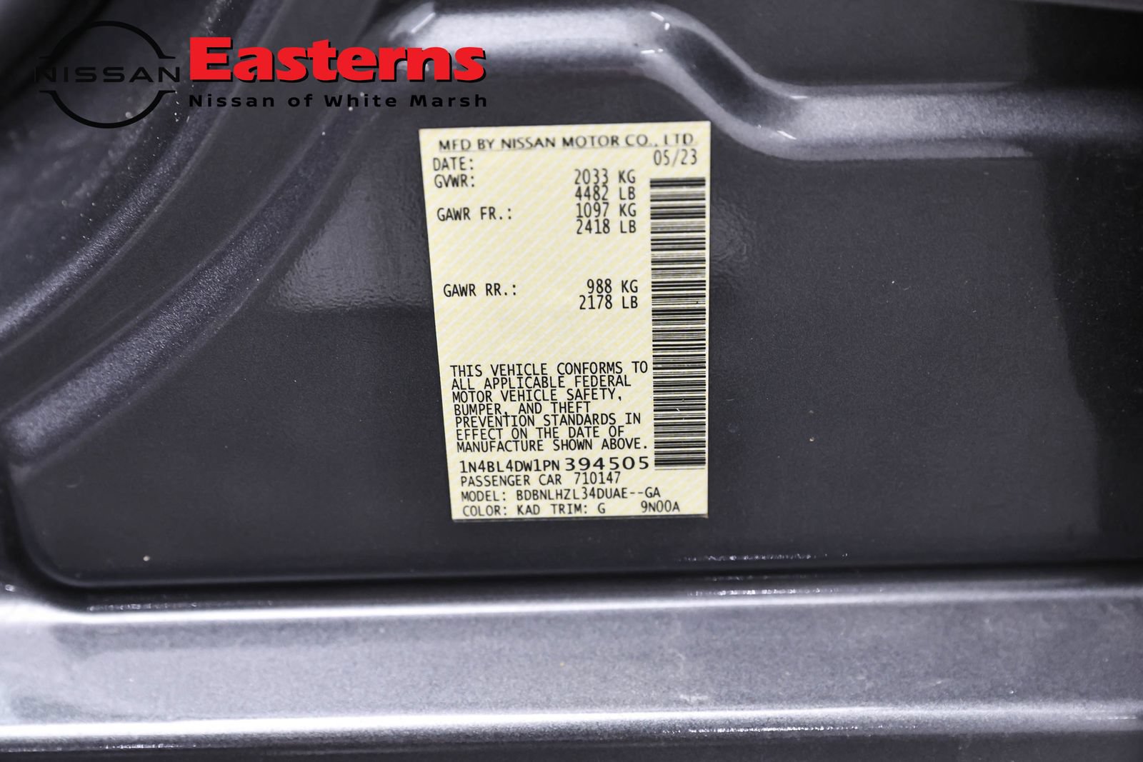 Used 2023 Nissan Altima 2.5 SV w/ SV Premium Package AWD/4WD image 35