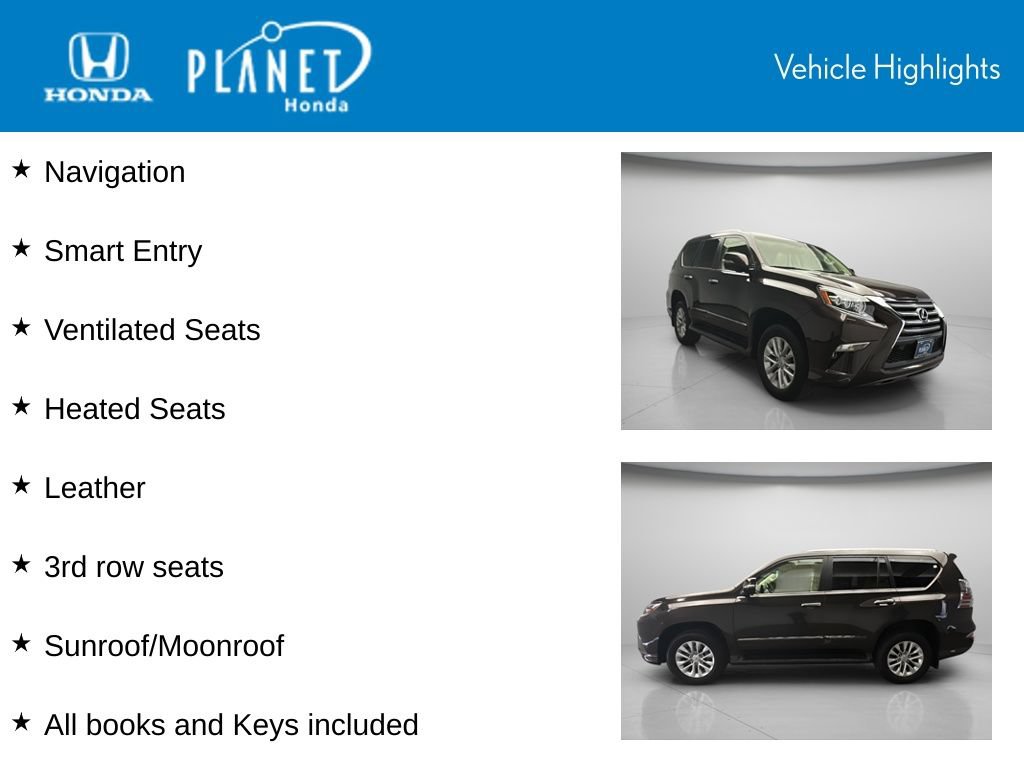 Used 2019 Lexus GX 460 Premium w/ Premium Package AWD/4WD image 4