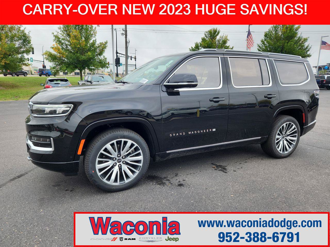 New 2023 Jeep Grand Wagoneer Series III w/ HD Trailer Tow Package AWD/4WD image 1