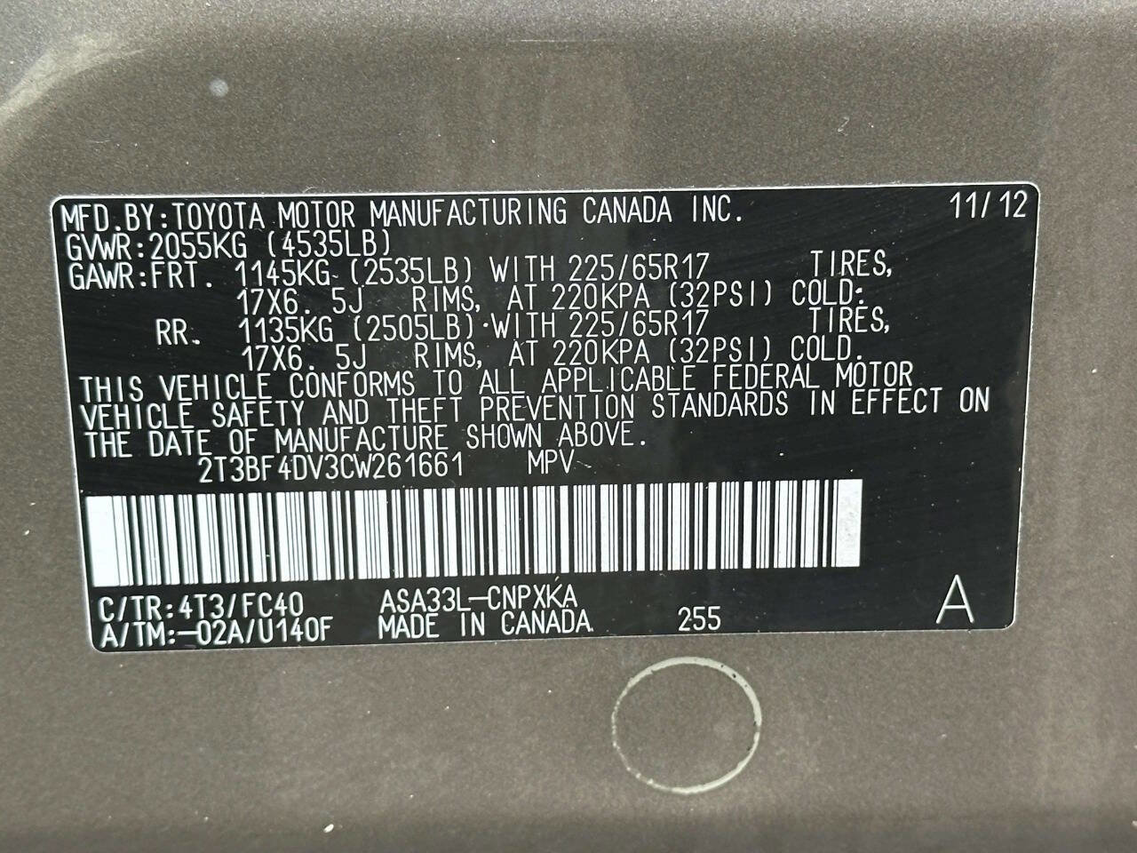 Used 2012 Toyota RAV4 4WD image 19