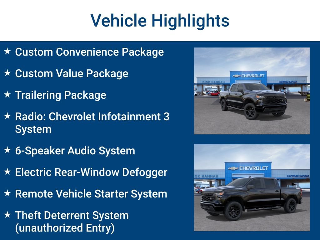 New 2026 Chevrolet Silverado 1500 Custom AWD/4WD image 3