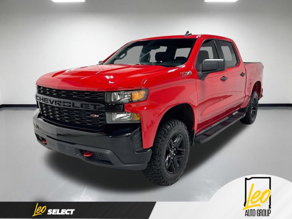 Used 2021 Chevrolet Silverado 1500 Custom Trail Boss w/ LPO, Dark Essentials Package AWD/4WD image 1