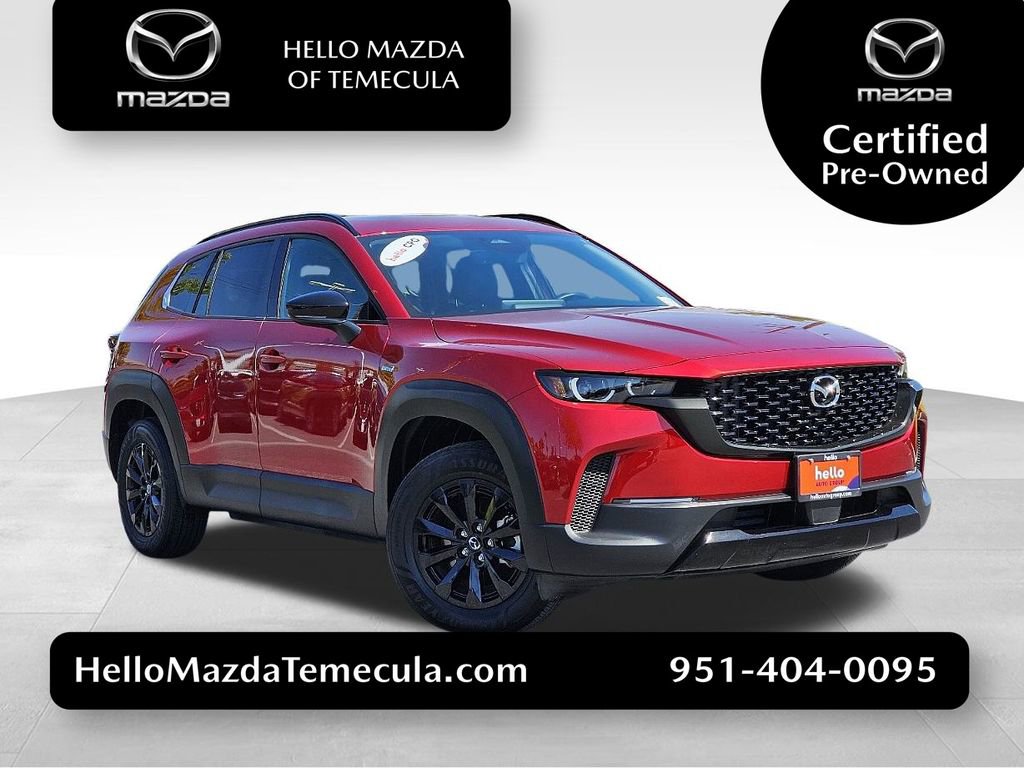 Certified 2025 MAZDA CX-50 AWD 2.5 Hybrid w/ Weather Package