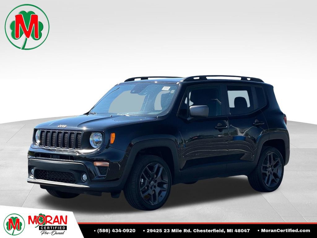 Used 2021 Jeep Renegade Latitude w/ Sun & Sound Group AWD/4WD 360° Tour