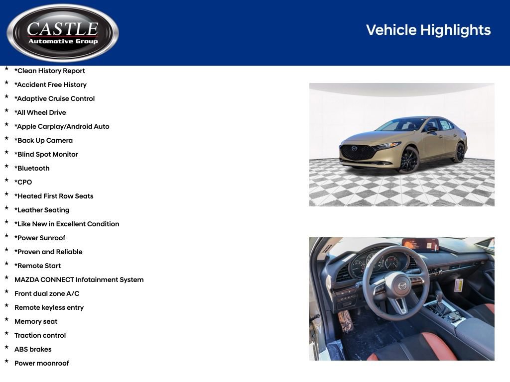 Used 2025 MAZDA MAZDA3 s image 4