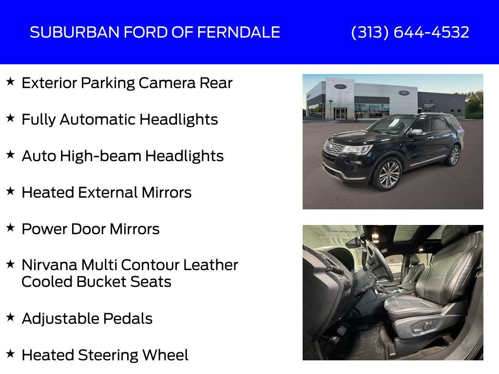 Used 2018 Ford Explorer Platinum image 13