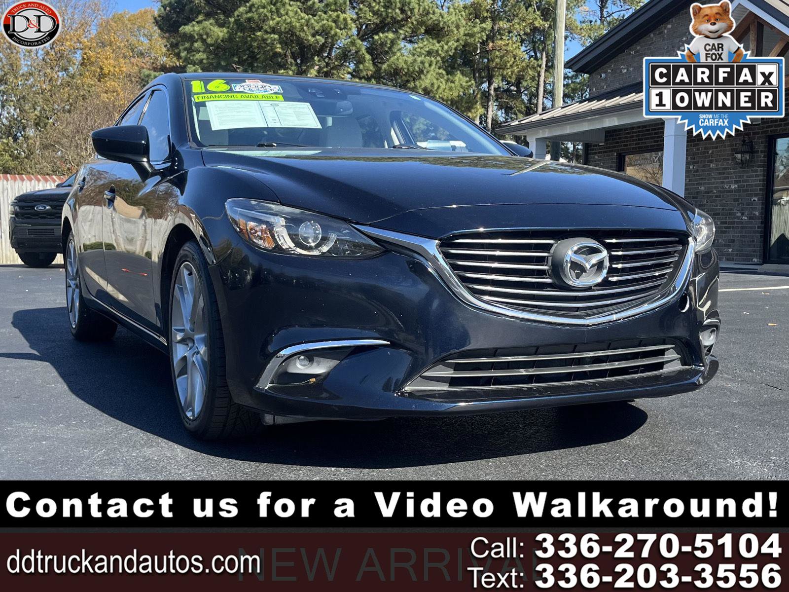 Used 2016 MAZDA MAZDA6 Grand Touring