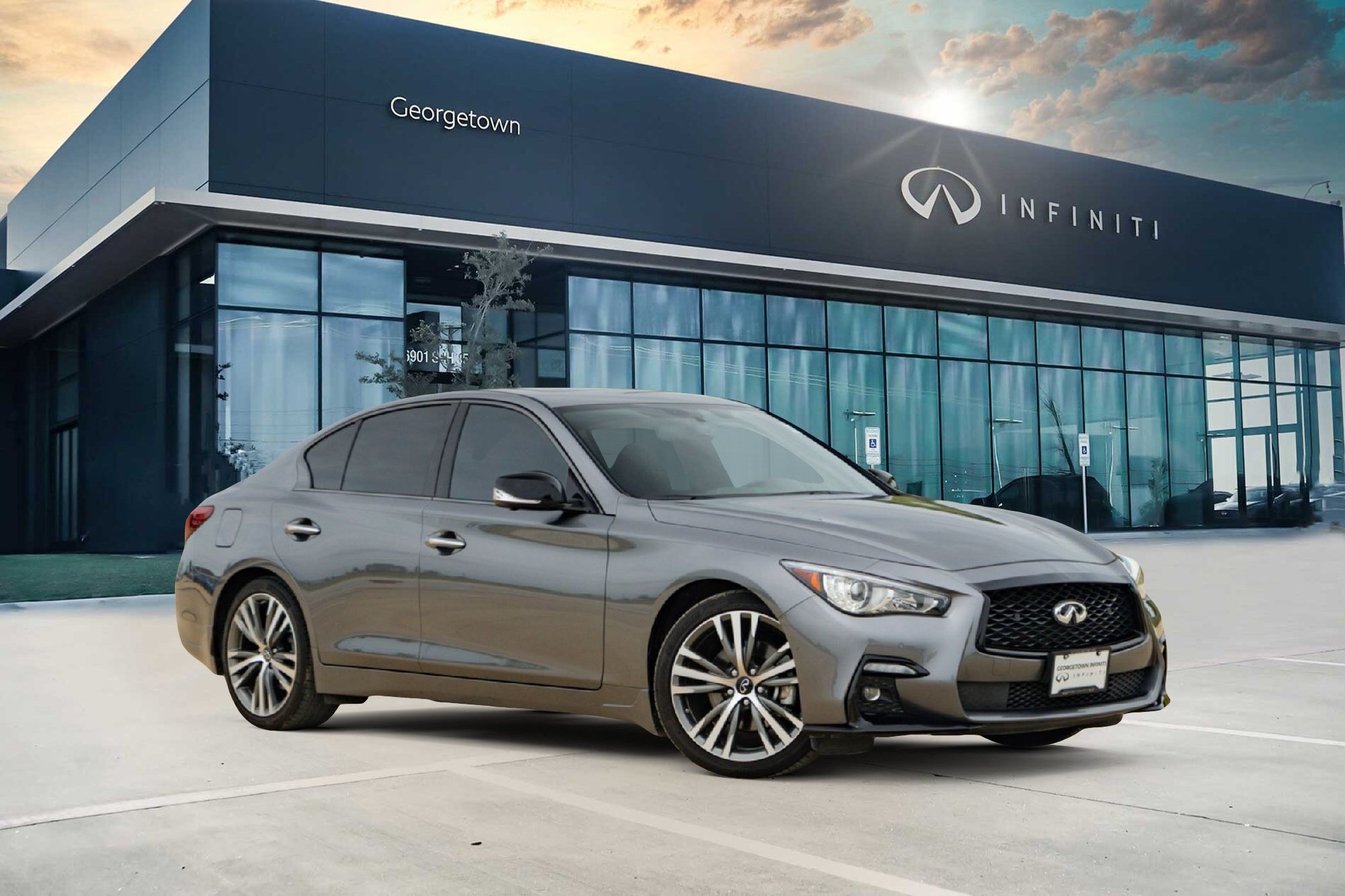 Certified 2023 INFINITI Q50 Sensory RWD image 1