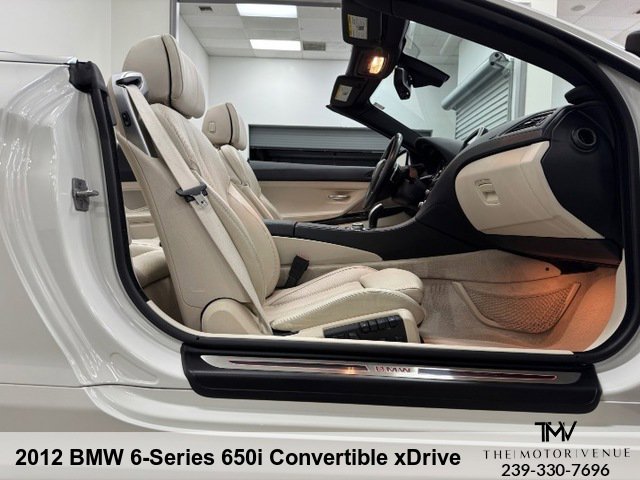 Used 2012 BMW 650i xDrive Convertible AWD/4WD image 31