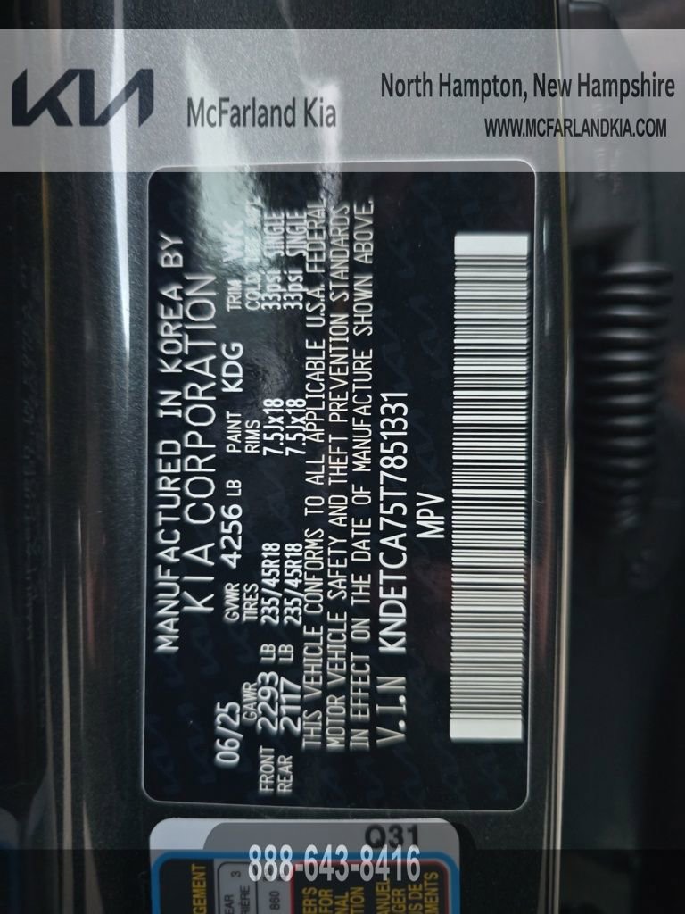 New 2026 Kia Seltos SX w/ SX Sunroof Package image 31