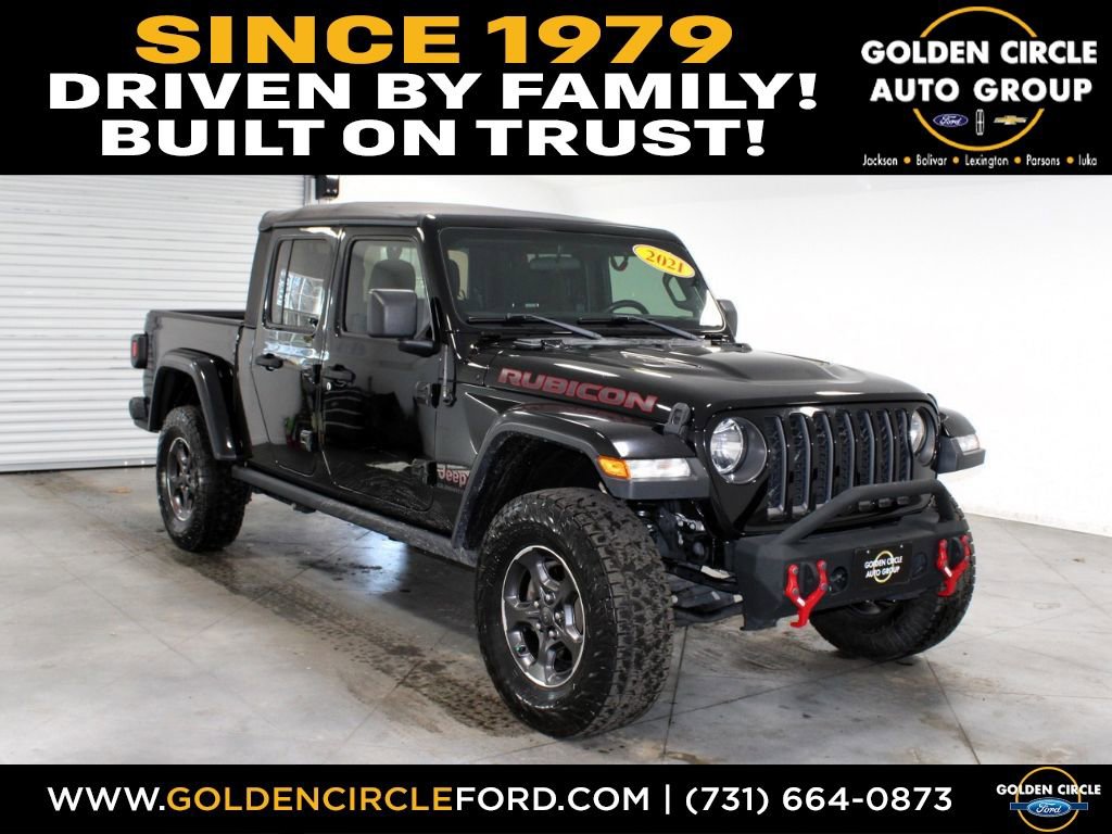 Used 2021 Jeep Gladiator Rubicon w/ Trailer Tow Package AWD/4WD image 1