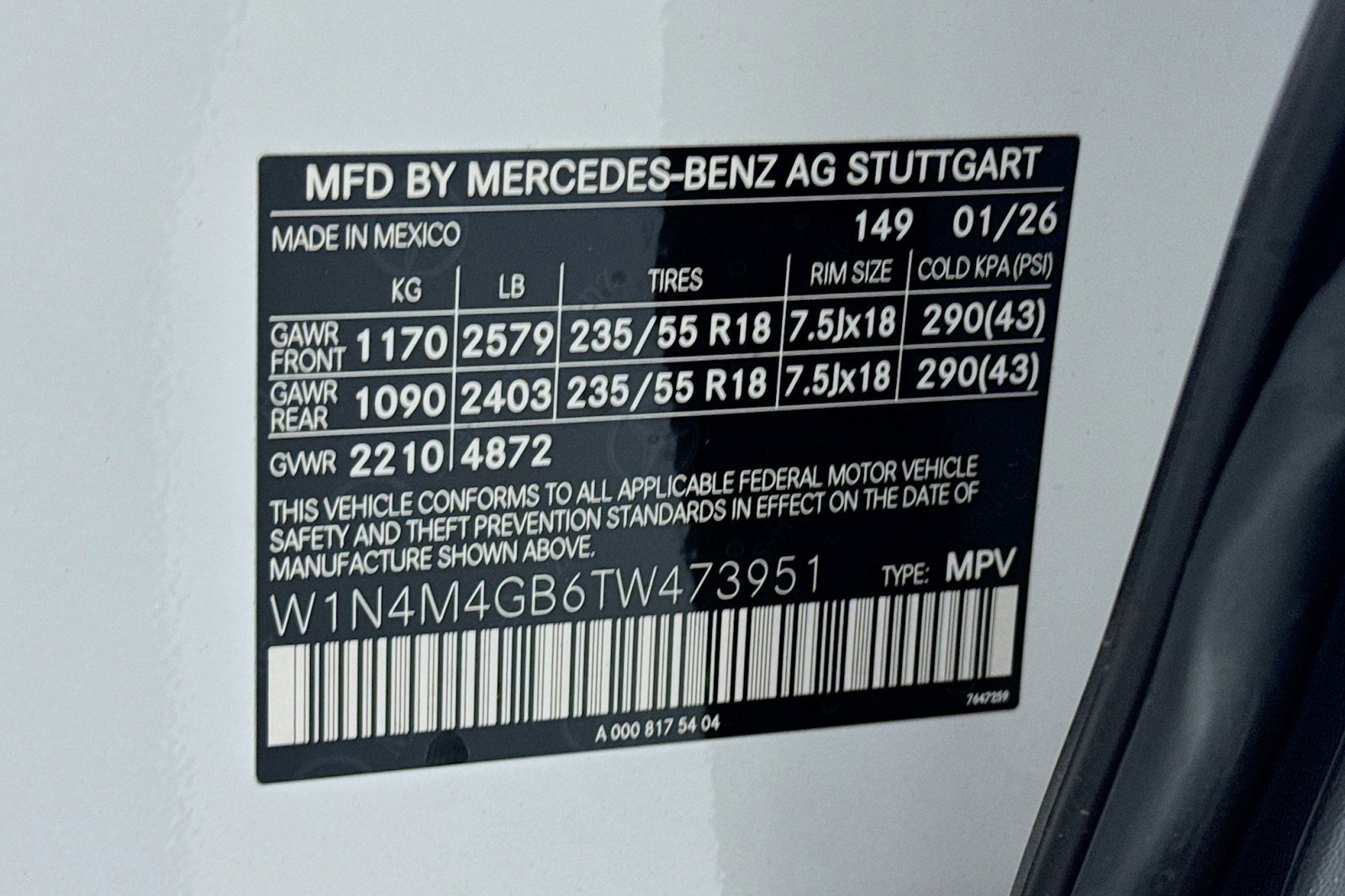 New 2026 Mercedes-Benz GLB 250 image 24