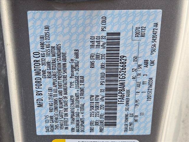 Used 2016 Ford Mustang Coupe w/ Equipment Group 051A RWD image 24