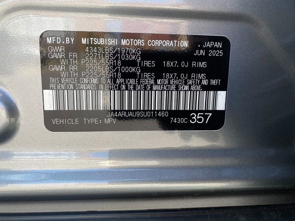 New 2025 Mitsubishi Outlander Sport ES image 31