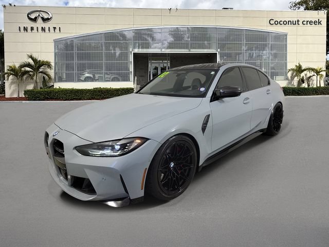 Used 2022 BMW M3 Competition w/ Executive Package RWD image 2