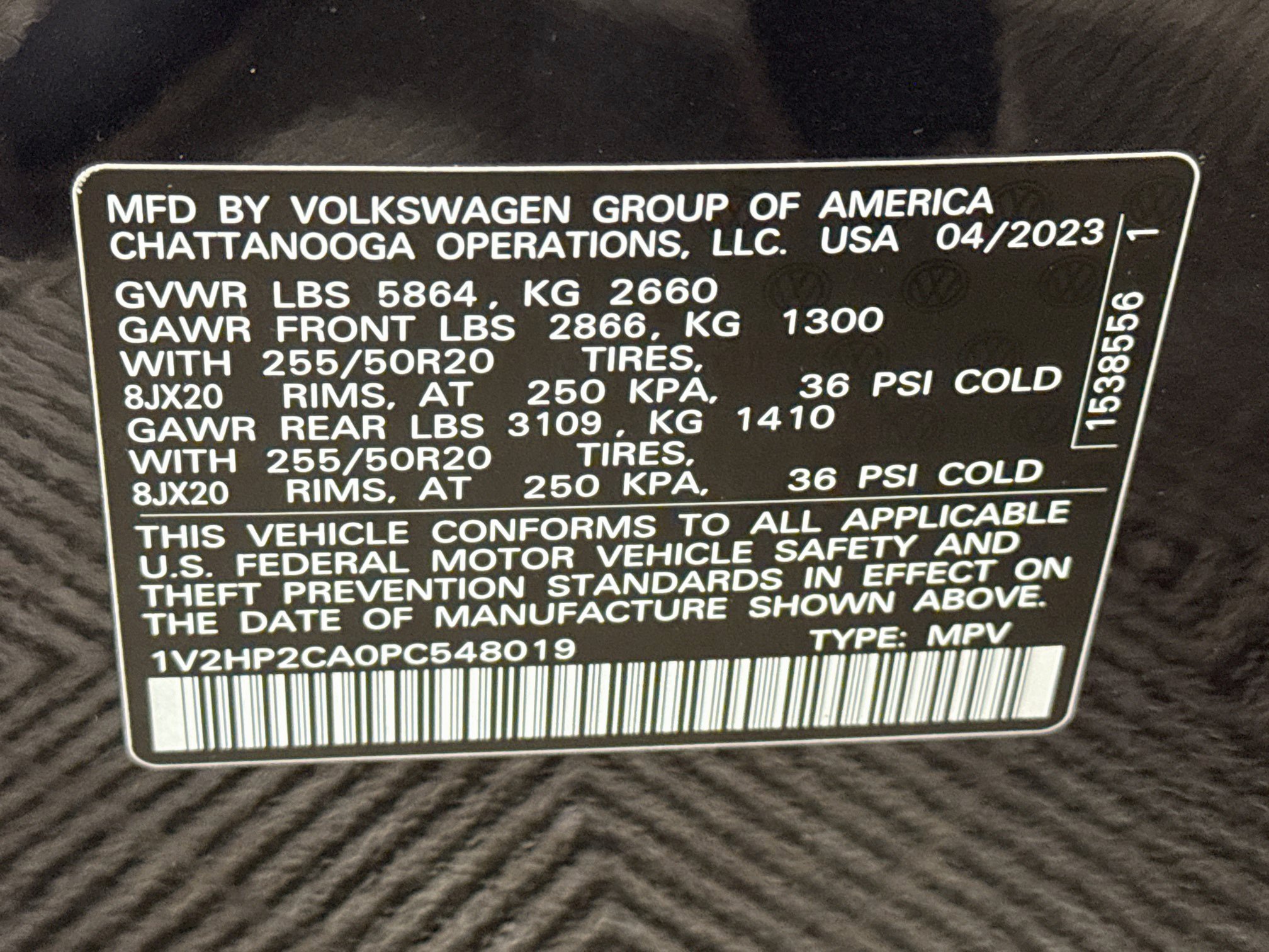 Used 2023 Volkswagen Atlas SE AWD/4WD image 26
