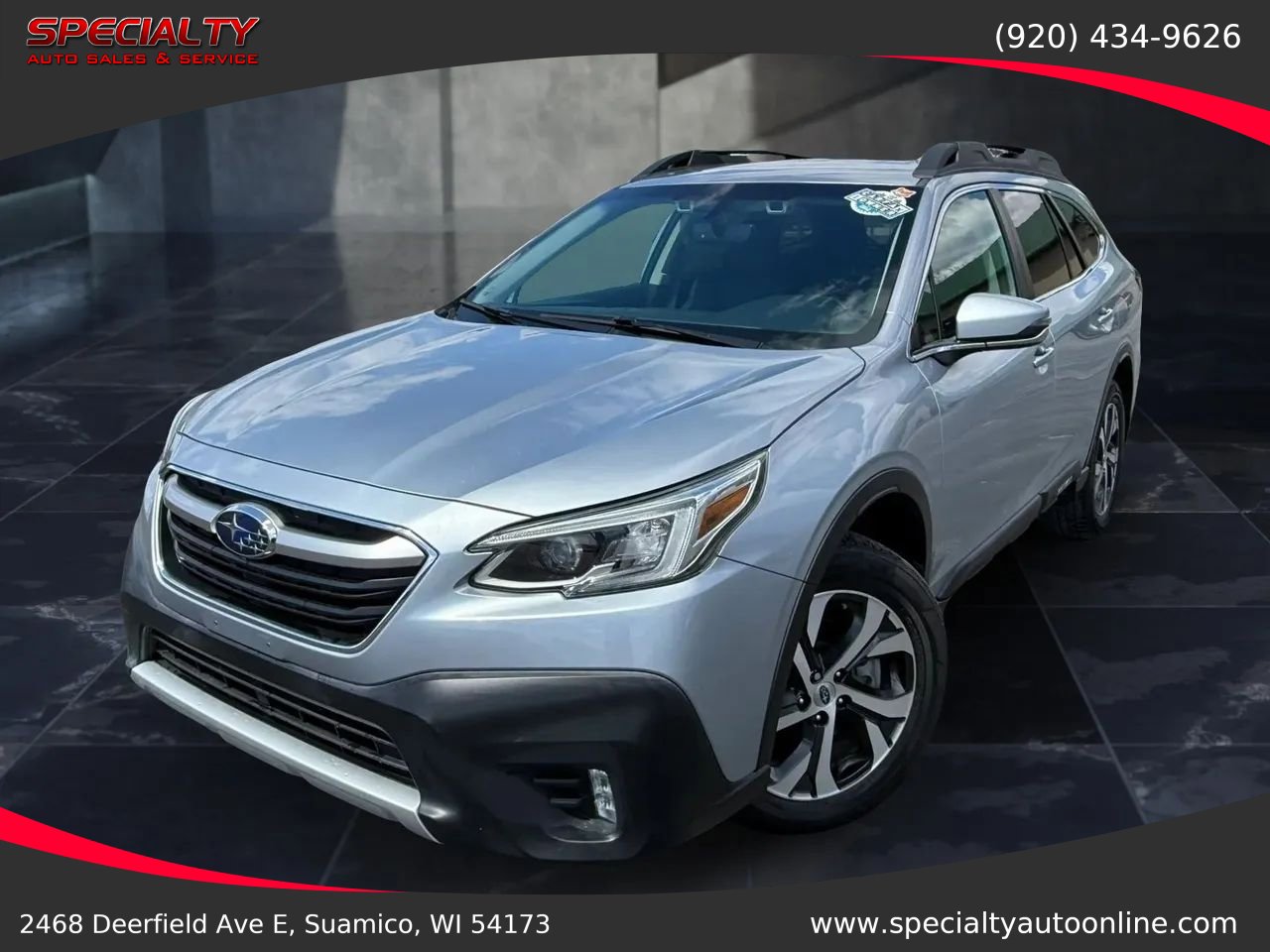 Used 2021 Subaru Outback Limited w/ Popular Package #2 AWD/4WD image 1