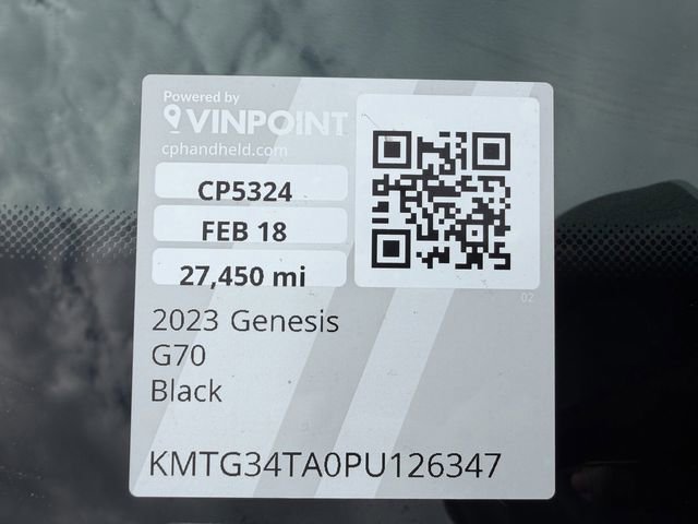 Used 2023 Genesis G70 2.0T RWD image 45