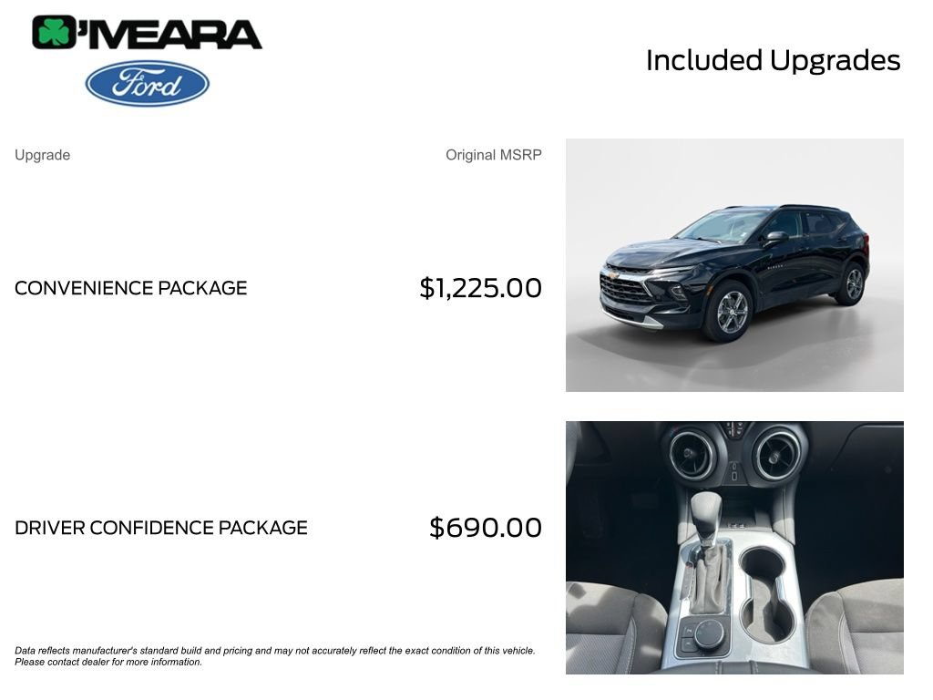 Used 2024 Chevrolet Blazer LT w/ Convenience Package FWD image 4