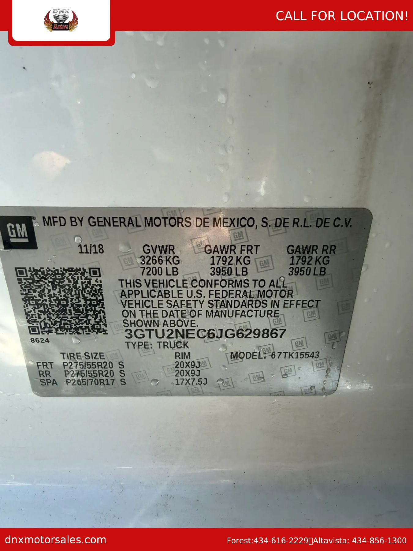 Used 2018 GMC Sierra 1500 SLT w/ SLT Premium Package image 16