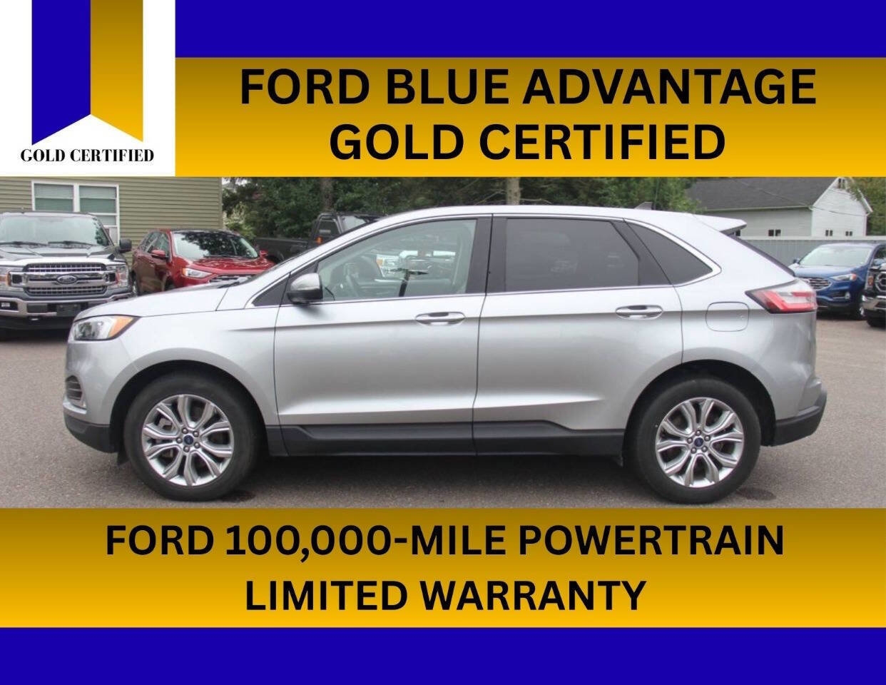 Certified 2022 Ford Edge Titanium