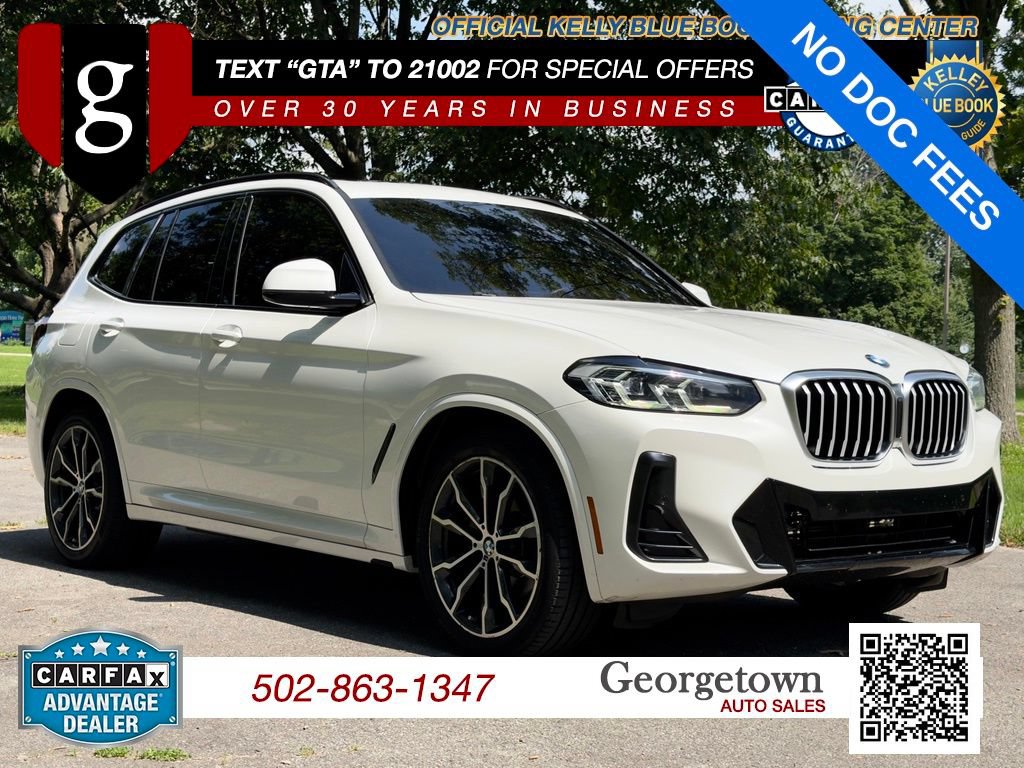 Used 2022 BMW X3 sDrive30i w/ Convenience Package RWD image 1