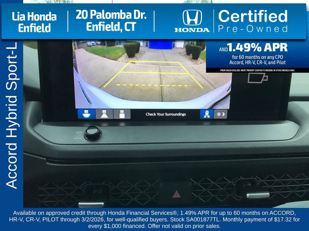Certified 2025 Honda Accord Sport image 21